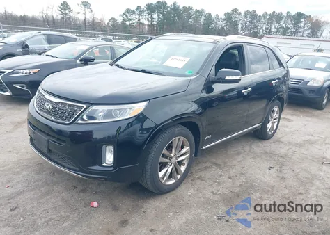 2014 Kia Sorento Limited V6 из США, поврежденный, VIN 5XYKWDA78EG526792